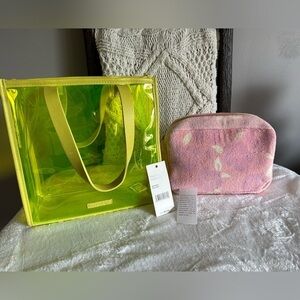 Madden Girl Plastic Tote with Pouch